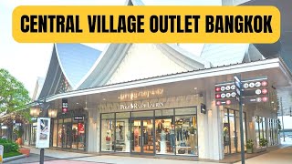 Central Village Outlet Bangkok 2023 | Best Outlet Mall in Bangkok