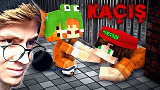 MINEGREEN EN ZOR Hapishaneden Kaçış! 😱 w/@sebinchi - Minecraft