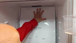 [LG Refrigerator] - How to replace the fridge back plate of a Bottom Freezer model