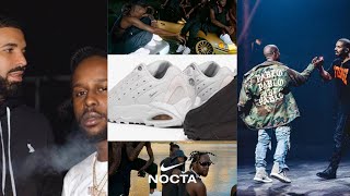 DRAKE NOCTA SNEAKER RELEASE POPCAAN OVO UNRULY SKELETON CARTIER #drake #shoes #hiphop