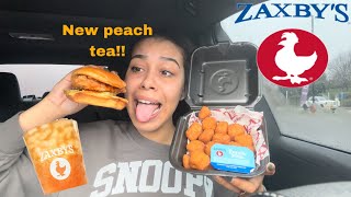 How good is Zaxby’s spicy chicken sandwich? MUKBANG !!