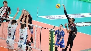 Pallavolo SuperLega - Trento-Civitanova 1-3: highlights