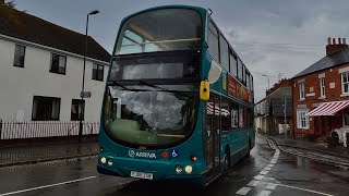 **NICE RUN** Ride on Arriva Midlands VDL/DAF DB250 Wright Pulsar Gemini 4764 (FJ06 ZSN) Route 127