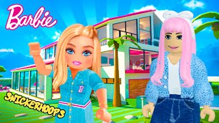 Snickerhoops Decorates Barbie's DREAMHOUSE in ROBLOX!! 🩷✨ | Roblox Games to Play | Sparklies Gaming