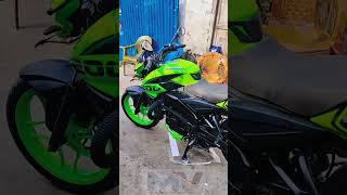 #ns200 #neon_color #mama_bhanja_dent_paint_house