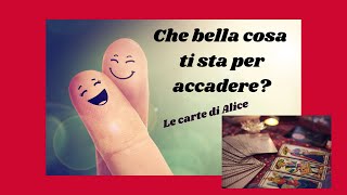 🎁CHE  BELLA COSA TI STA PER ACCADERE? ❤️💰💼 Lettura interattiva tarocchi e lenormand