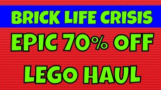 Epic 70% off LEGO Haul