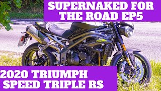 2020 TRIUMPH SPEED TRIPLE RS | First Impression Review | Super Naked For The Road EP5