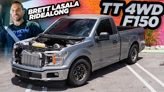 1716HP 4WD F150 Ridealong with Brett Lasala + NEW Race Brakes! (How TBM Brakes are Made)