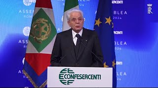 Mattarella: "L'integrazione è un potente fattore di sicurezza"