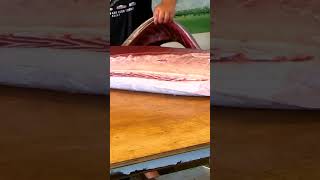 Masterful Technique 454kg Bluefin Tuna Sliced in Under 3 Minutes