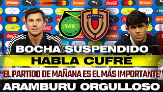 SUSPENDIDO BOCHA, HABLA LEANDRO CUFRÉ Y JON ARAMBURU - PREVIA JAMAICA VS VENEZUELA