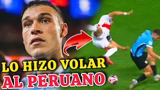 🚨¡a MANUEL UGARTE lo PUSIERON de CENTRAL FRENTE A PERU Y CASI LO ARRUINA! man united player