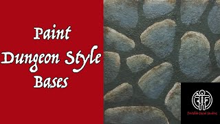 Invisible Hand Studios paint Dungeon Style Bases