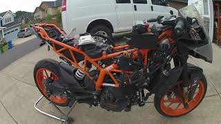 2016 KTM RC390 walk around