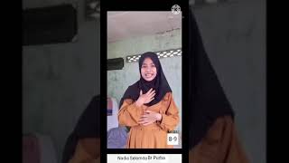 Ceramah dai cilik Nadia Shelomita Br purba siswa SMP Negeri 3 Binjai