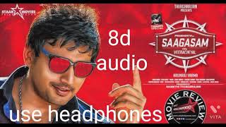 Desi girl||saahasam||8d audio||useheadphones||prasanth,Amanda rosario||sthaman||