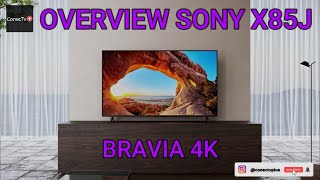 Sony X85J Smart Tv BRAVIA UHD 4K Línea de TV 2021: Overview en Español (English Subtitles)