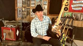 Guitar Talk with Matt Hillyer black strat Ronnie Dawson tribute