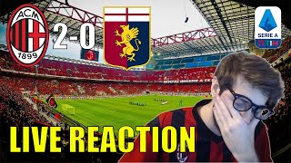 DAIIIII FORZAAAAAAAA! MILAN - GENOA 2-0 // LIVE REACTION