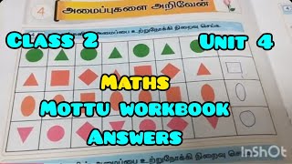 class2 Maths Unit4/Mottu workbook answers/Ennum Ezhuthum