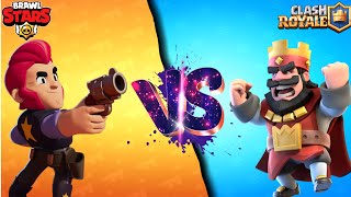 BRAWL STARS vs CLASH ROYALE !!! Similar Of Cards & Brawlers