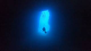 Αγιοφαραγγο σπηλιά - ναυάγιο  , dive to agiofarago , wreck dive kaloi limenes