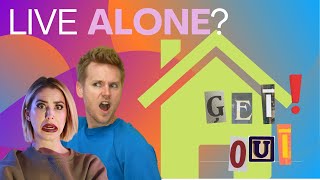 living alone | Kelsey & Zach