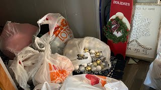 🔥Big Lots 90% Christmas Clearance | $3 Sheet Sets | $1 Pillows | Huge Shopping Haul 2024.