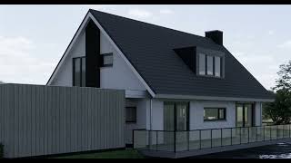 S19.085 Moderne laagbouw woning met risaliet