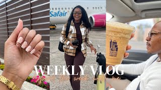 WEEKLY VLOG: Wedding preps | Travelling Home To East London | Feminine Maintenance | South African