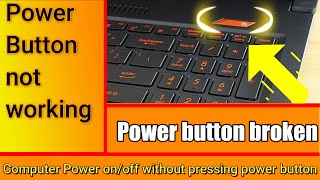 How to automatically turn ON or OFF your Computer  | Computer power button broken