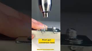 Rivetgunconversionhead#shorts#tool#homeimprovement #construction #woodworking #plumber #electrician