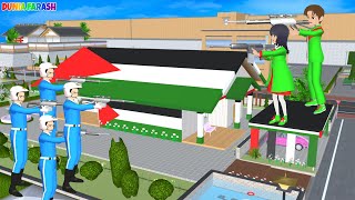 Yuta Dan Mio Bantu Tentara Palestina Usir Tentara J*hat || Sakura School Simulator