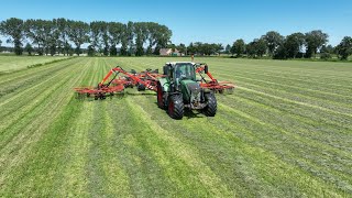 Fendt 513 Vario + Kuhn Ga 15131 4 elements hark | Mts.Mulder