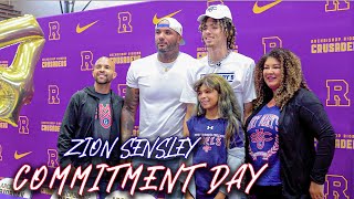 Zion Sensley: Commitment Day | Behind the Scenes