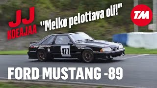 JJ Lehdon koeajo: Ford Mustang -89 – "Melko pelottava oli!"