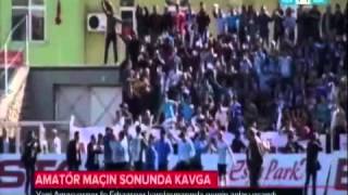 AMASYADA YEŞİL SAHA KARIŞTI