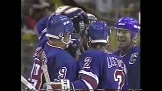 Rangers Bruins Highlights 4/23/1995