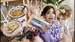 day in my life ep. 1: cooking, booktok, mini haul, + surprise