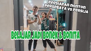 Belajar Jadi Bonek Bonita | Persebaya VS Persija | Arvhie & Jesi