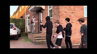 Singing "IM SO THICK IF IT by KSI" on random people doorsteps