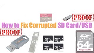 How To Fix A Corrupted SD Card Or Pen Drive Using Simple Steps?