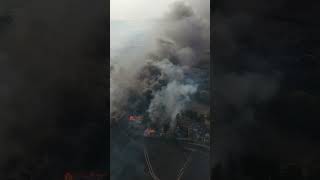 Ashill Fire Summer 2022 - #Drone 4K #shorts