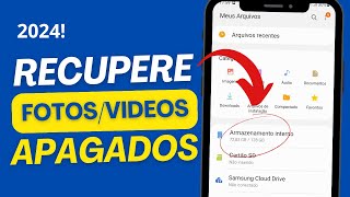 COMO RECUPERAR FOTOS/VIDEOS APAGADOS DO CELULAR DO JEITO CERTO 2024!