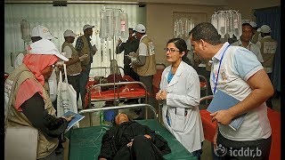 Yemen health team trained on tackling cholera by icddr,b