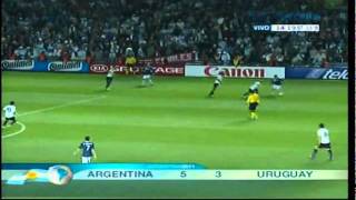 Estudio Futbol - Argentina Eliminada de Copa America 2011 - El Show de Pagani