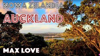 Auckland Na Szczycie Wulkanu Południowy Pacyfik