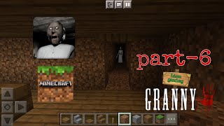 granny house build in Minecraft mobile part-6  #liongamingvip #minecraft