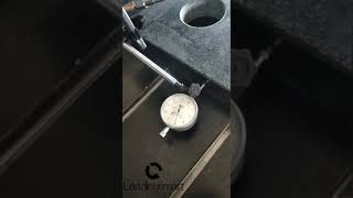 the precision of machine cutting sample